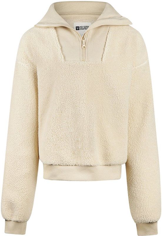 No Way Monday - Trui - 100% Polyester - Met Opstaande Kraag en Halve Rits