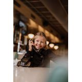 No Way Monday - Longsleeve - Katoen met Elastaan - Smockwerk aan de Voorkant