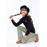 No Way Monday - Longsleeve - Katoen met Elastaan - Smockwerk aan de Voorkant