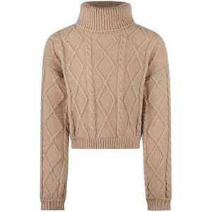 No Way Monday - Meisjes Trui - Taupe