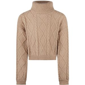 No Way Monday - Meisjes Trui - Taupe