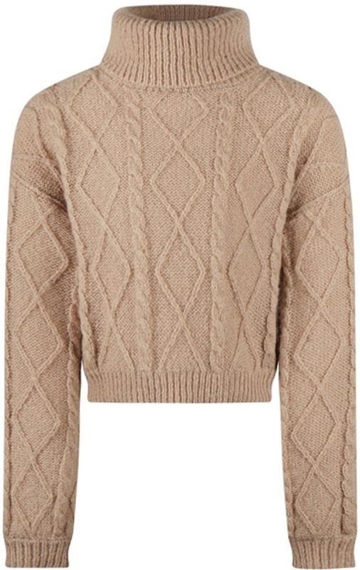 No Way Monday - Meisjes Trui - Taupe