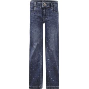 No Way Monday - Wide Leg Fit Jeans - Blauw - Meisjes