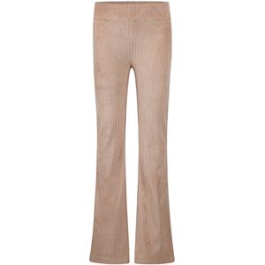 No Way Monday - Flared Broek - Beige - Corduroy