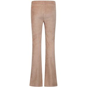 No Way Monday - Flared Broek - Beige - Corduroy