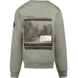 No Way Monday - Sweater - Katoen en Polyester - Ronde Hals - Lange Mouwen