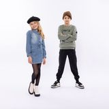 No Way Monday - Sweater - Katoen en Polyester - Ronde Hals - Lange Mouwen