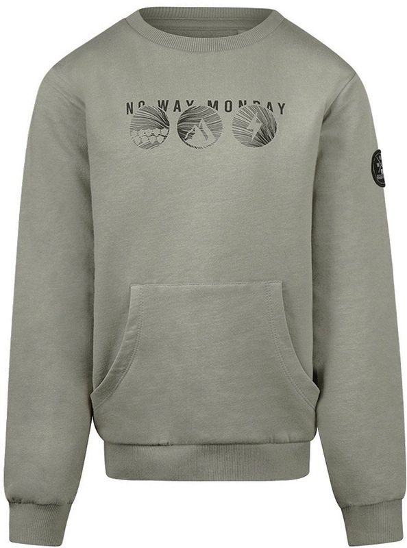 No Way Monday - Sweater - Katoen en Polyester - Ronde Hals - Lange Mouwen