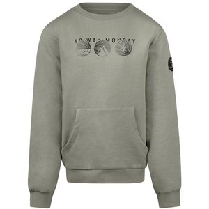 No Way Monday - Sweater - Katoen en Polyester - Ronde Hals - Lange Mouwen