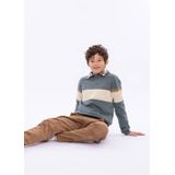 No Way Monday - Jongens Trui - Mid Blue