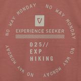 No Way Monday - Hoodie - Faded Red