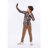 No Way Monday - Overhemd - Grijs - 100% Katoen