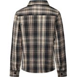 No Way Monday Jongens Overhemd Ruit Grijs maat 116