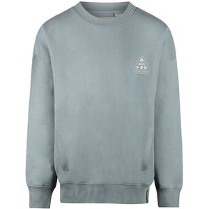 No Way Monday - Loose Fit Trui - Blauw