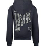 No Way Monday - Hoodie - Antraciet - Lange Mouwen - Capuchon