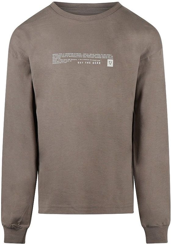 No Way Monday - Jongens T-shirt - Taupe