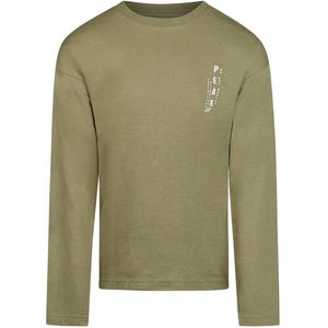 No Way Monday - Longsleeve - Army Groen