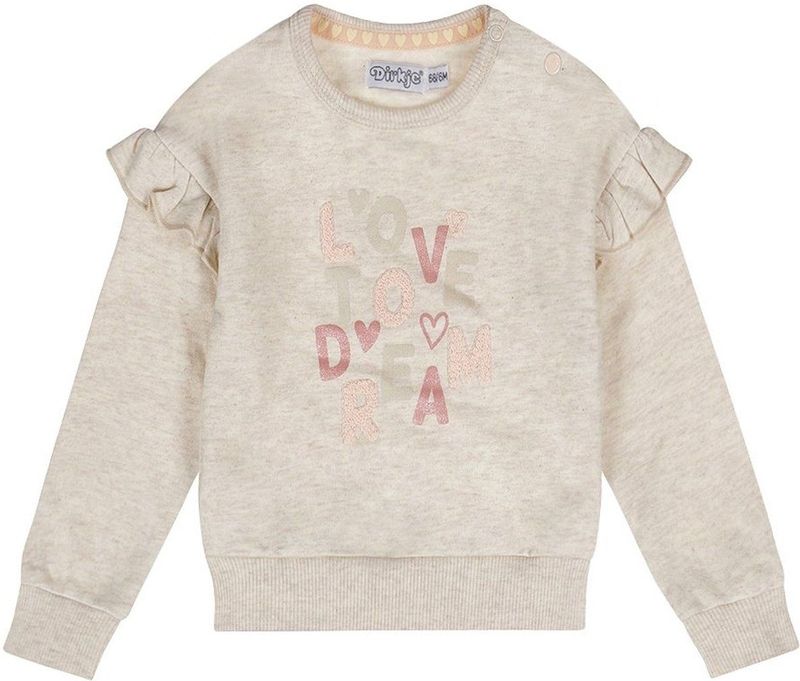 Dirkje - Meisjes Trui - Off white