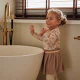 Dirkje meisjes jurk ls Off white - 01 Girls lovely