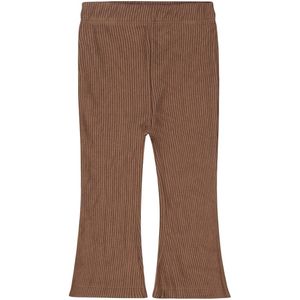 Dirkje - Flared Broek - Bruin - Ribfluwelen