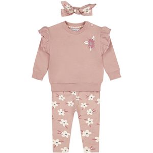 Dirkje - 3-Delige Set - Light Mauve - Sweater Legging Haarband