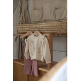 Dirkje - Sweater - Katoen - Met Lange Mouwen - Ronde Hals - Ruches aan de Boorden