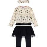 Dirkje - Kledingset - Off white - 2-delig - Jurkje en Legging