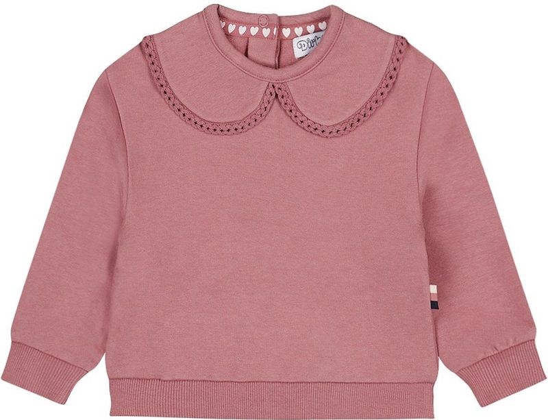 Dirkje - Sweater - Katoen - Met Lange Mouwen - Peter Pan-kraag