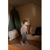 Dirkje - T-Shirt LS - Faded Brown - Safari-print