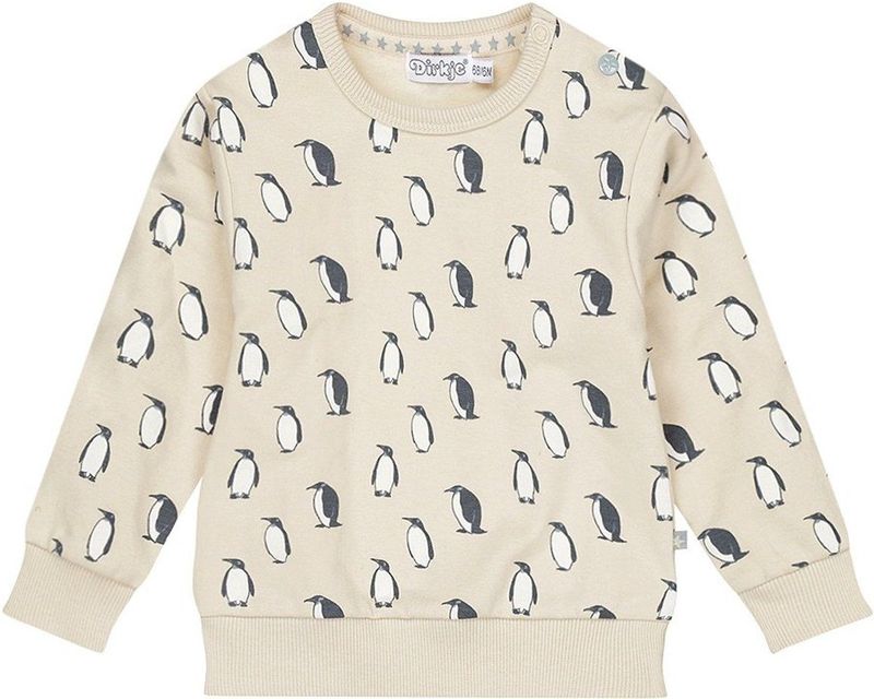 Dirkje - Sweater - Stretchkatoen - Met Lange Mouwen - Ronde Hals