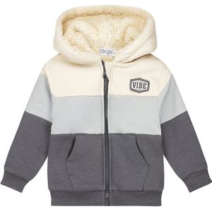 Dirkje - Cardigan - Beige - Met Capuchon - Fleece Voering