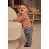 Dirkje - Stripes T-shirt - Pebble