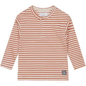 Dirkje - Stripes T-shirt - Pebble