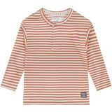 Dirkje - Jongens T-shirt l.s. - Pebble - Verlaagde Schouder