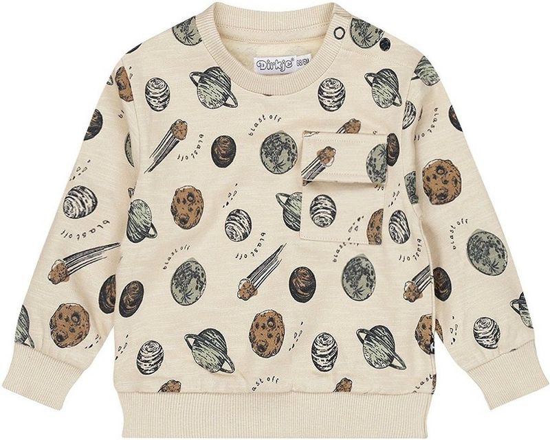 Dirkje - Loose Fit Trui - Pebble