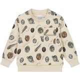 Dirkje - Loose Fit Trui - Pebble - Jongens