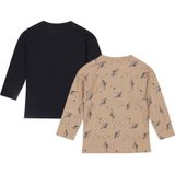 Dirkje - Longsleeve - Zacht Stretchkatoen - All-over Print