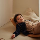 Dirkje - T-shirt - Taupe en Navy - 2 Pack - Jongens