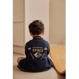 Dirkje - Vest - 100% Katoen - Lange Mouwen - Ronde Hals - Drukknoopsluiting