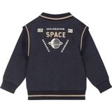 Dirkje - Vest - 100% Katoen - Lange Mouwen - Ronde Hals - Drukknoopsluiting