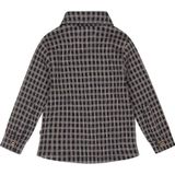 Dirkje - Overhemd - Donkerblauw en Bruin - Lange Mouwen - Ruitprint