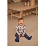 Dirkje - Joggingbroek - Biologische katoen - Navy - Maat 86