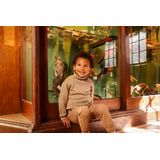 Koko Noko - Loose Fit Lange Broek - Dark Sand