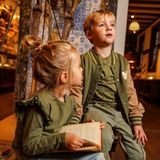 Koko Noko - Jongens Vest - Army green - Varsity Jas