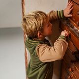 Koko Noko - Jongens Vest - Army green - Varsity Jas