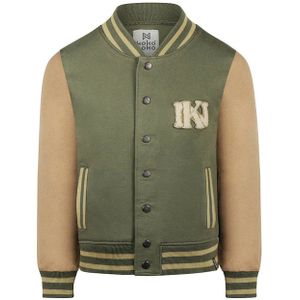 Koko Noko - Jongens Vest - Army Green - Varsity Jas