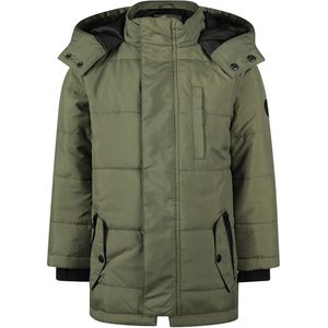Koko Noko - Jongens Parka Jas - Army Green - Winterjas