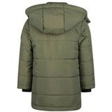 Koko Noko - Jongens Parka Jas - Army Green - Winterjas