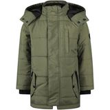 Koko Noko - Jongens Parka Jas - Army Green - Winterjas