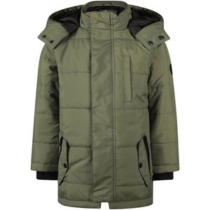 Koko Noko - Jongens Parka Jas - Army Green - Winterjas